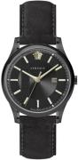 Versace Herrklocka VE4A00420 Aiakos Svart/Läder Ø44 mm