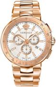 Versace Herrklocka VFG180016 Mystique Sport Vit/Roséguldstonat stål