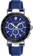 Versace Herrklocka VFG020013 Mystique Sport Blå/Läder Ø46 mm