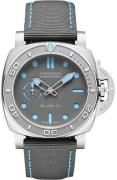 Panerai Herrklocka PAM01225 Submersible Grå/Textil Ø44 mm