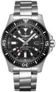 Breitling Herrklocka Y17393101B1A1 Superocean 44 Svart/Stål Ø44 mm