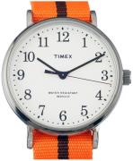 Timex ABT532 Vit/Textil Ø37 mm