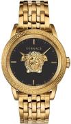 Versace Herrklocka VERD00819 Palazzo 43mm Svart/Gulguldtonat stål