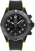 Breitling Herrklocka XB0180E41B1S1 Avenger Hurricane Svart/Gummi Ø45