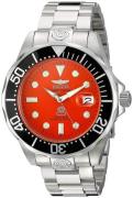 Invicta Herrklocka 4186 Pro Diver Orange/Stål Ø48 mm