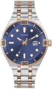 Guess Herrklocka GW0330G3 Premier Blå/Stål Ø45 mm