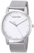 Calvin Klein Herrklocka K2G2G126 City Vit/Stål Ø43 mm