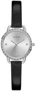 Guess Damklocka GW0099L2 Bellini Silverfärgad/Läder Ø30 mm