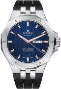 Edox Herrklocka 88005-3CA-BUIR Delfin Blå/Gummi Ø43 mm