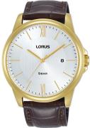 Lorus Herrklocka RS943DX9 Classic Silverfärgad/Läder Ø43 mm