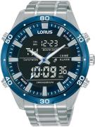 Lorus Herrklocka RW647AX9 Sports Svart/Stål Ø46 mm