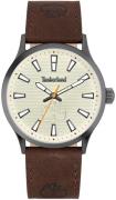 Timberland Herrklocka TDWGA2152004 Trumbull Beige/Läder Ø45 mm