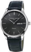 Frederique Constant Herrklocka FC-225GT5B6 Classics Grå/Läder Ø40