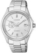 Citizen Herrklocka NP3021-54A Silverfärgad/Stål Ø40 mm