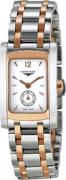 Longines Damklocka L5.155.5.18.7 DolceVita Vit/18 karat roséguld