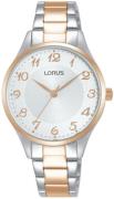 Lorus Damklocka RG272VX9 Classic Vit/Roséguldstonat stål Ø32 mm