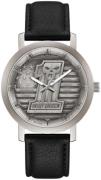 Bulova Herrklocka 76A163 Harley-Davidson Silverfärgad/Läder Ø40 mm