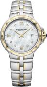 Raymond Weil Damklocka 5180-STP-00995 Parsifal Vit/Gulguldtonat stål