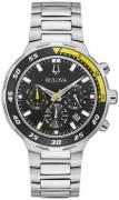 Bulova Herrklocka 98B378 Sport Svart/Stål Ø43 mm