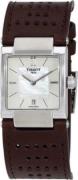 Tissot Damklocka T090.310.16.111.00 T-Trend Vit/Läder 31x23 mm