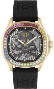 Philipp Plein Herrklocka PWRAA0523 High-Conic Grå/Gummi Ø42 mm