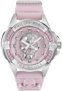 Philipp Plein Damklocka PWNAA1123 High-Conic Rosa/Gummi Ø41 mm