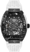 Philipp Plein Herrklocka PWBAA1122 The Skeleton Svart/Gummi Ø44 mm