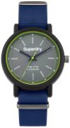 Superdry Herrklocka SYG197U Classic Grå/Gummi Ø39 mm