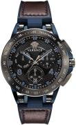 Versace Herrklocka VERB00218 Sport Tech Svart/Gummi Ø45 mm