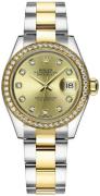 Rolex Damklocka 279383RBR-0012 Lady-Datejust 28 Gulguldstonad/18