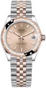 Rolex Damklocka 278341RBR-0010 Datejust 31 Roséguldstonad/18 karat