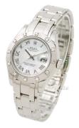 Rolex Damklocka 80319-0041 Lady Datejust Pearlmaster Vit/18 karat