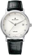 Blancpain Herrklocka 6223-1542-55A Villeret Vit/Läder Ø37.6 mm