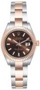 Rolex Damklocka 279171-0018 Lady-Datejust 28 Brun/18 karat roséguld