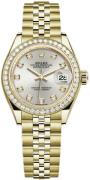 Rolex Damklocka 279138RBR-0020 Lady-Datejust 28 Silverfärgad/18