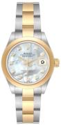 Rolex Damklocka 279163-0014 Lady-Datejust 28 Vit/18 karat gult guld