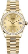 Rolex Damklocka 278288RBR-0005 Datejust 31 Gulguldstonad/18 karat