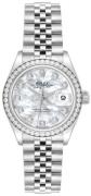 Rolex Damklocka 279384RBR-0011 Lady-Datejust 28 Vit/Stål Ø28 mm