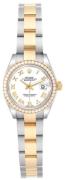 Rolex Damklocka 279383RBR-0024 Lady-Datejust 28 Vit/18 karat gult