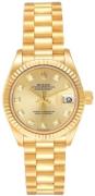 Rolex Damklocka 279178-0017 Lady-Datejust 28 Gulguldstonad/18 karat