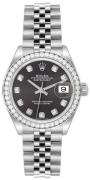 Rolex Damklocka 279384RBR-0017 Lady-Datejust 28 Grå/Stål Ø28 mm