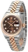 Rolex Damklocka 279171-0011 Lady-Datejust 28 Brun/18 karat roséguld