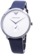 Emporio Armani Herrklocka AR11214 Silverfärgad/Läder Ø42 mm