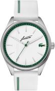 Lacoste Herrklocka 2011050 Vit/Läder Ø42 mm