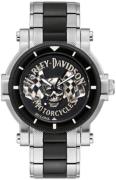 Bulova Herrklocka 78A124 Harley-Davidson Svart/Stål Ø44 mm