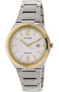 Citizen Eco Drive 180 Herrklocka AW1374-51A Silverfärgad/Stål Ø41