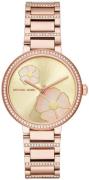 Michael Kors Courtney Damklocka MK3836 Gulguldstonad/Roséguldstonat