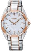 Seiko Classic Damklocka SKK888P1 Vit/Roséguldstonat stål Ø33 mm