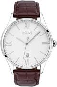 Hugo Boss 99999 Herrklocka 1513555 Vit/Läder Ø43 mm