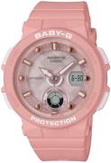 Casio Baby-G Damklocka BGA-250-4AER Rosa/Resinplast Ø41 mm